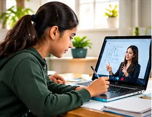 Student receiving home tuition support in G-6 Islamabad